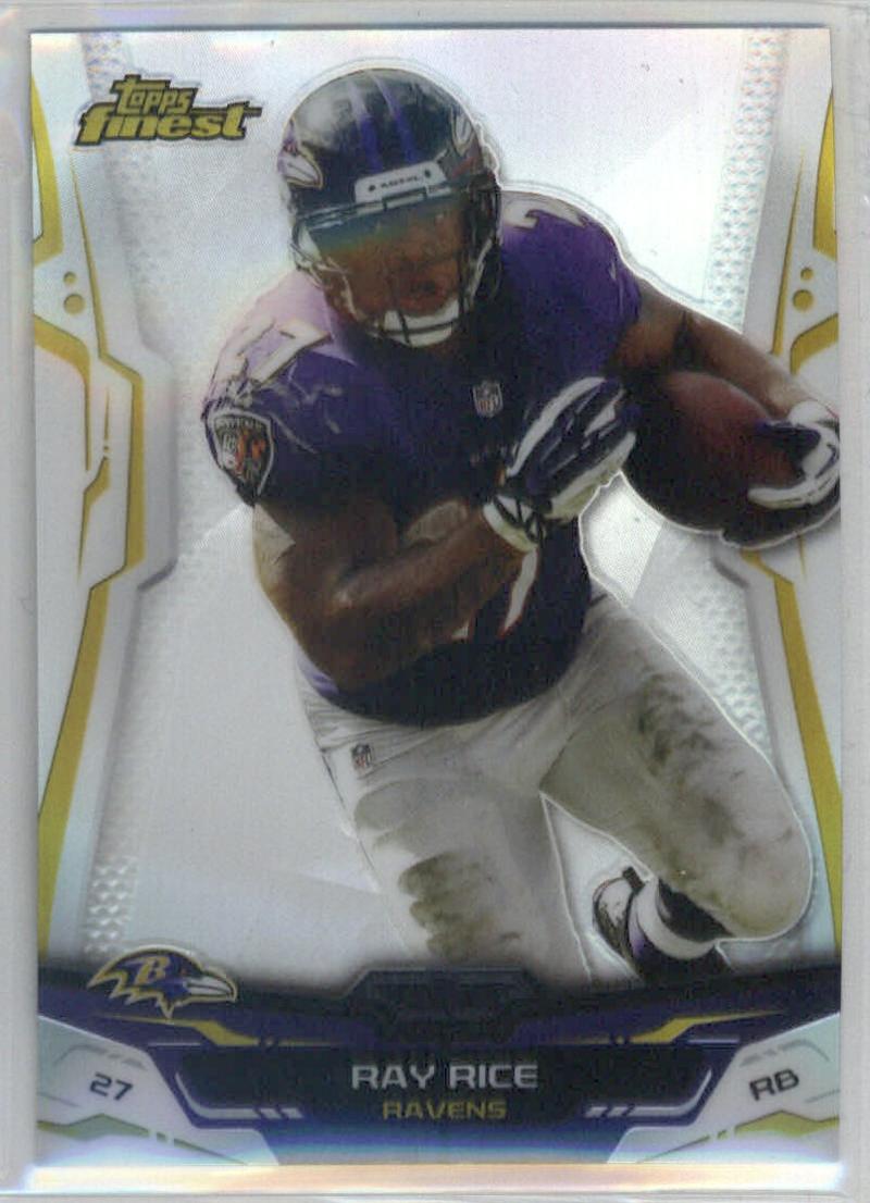2014 Topps Finest Refractor #70 Ray Rice
