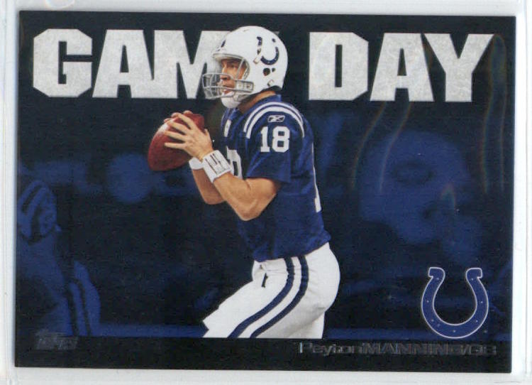 2011 Topps Game Day #GD-PM Peyton Manning  Colts