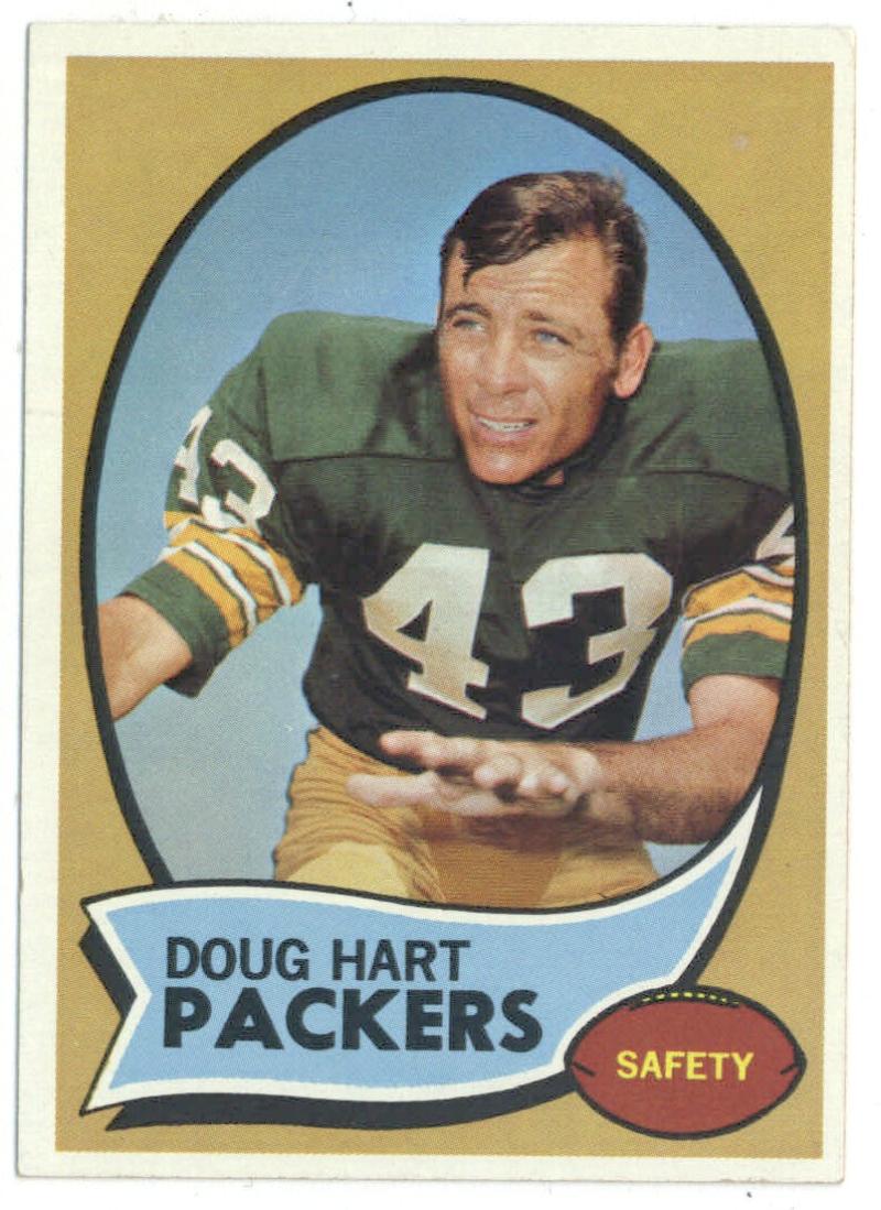 1970 Topps #2 Doug Hart  RC Packers