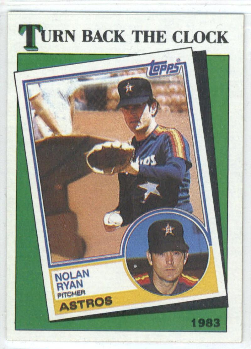 1988 Topps #661 Nolan Ryan  Astros