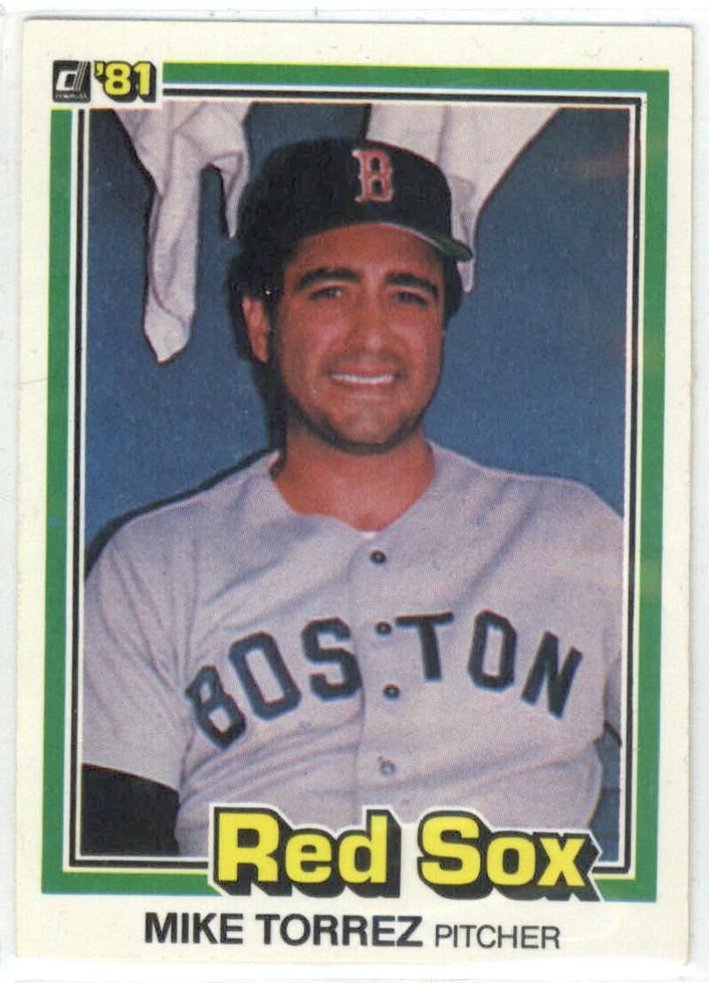 1981 Donruss #216 Mike Torrez  Red Sox