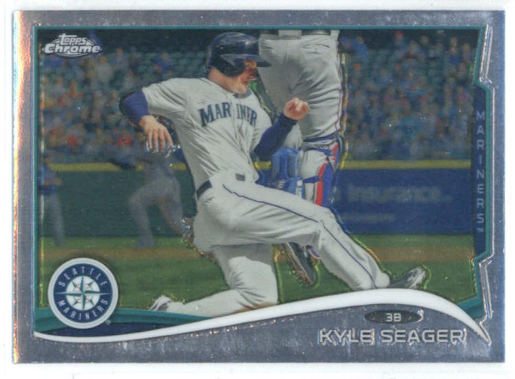 Baseball MLB 2014 Chrome #106 Kyle Seager  Mariners
