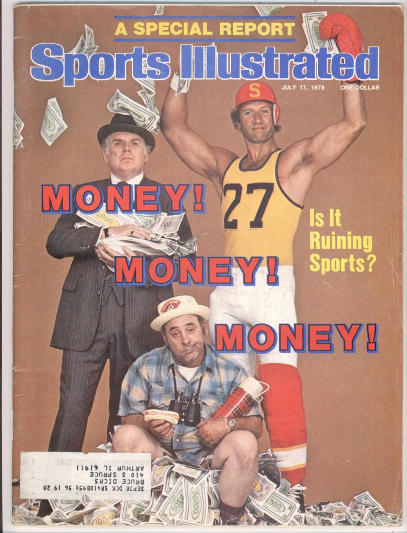 1978 SPORTS ILLUSTRATED JULY 17 ISSUE