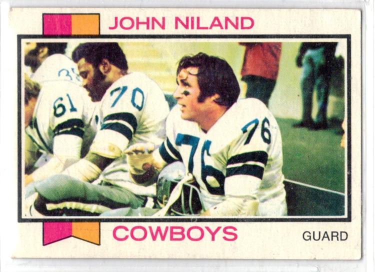 1973 Topps #10 John Niland NM Near Mint