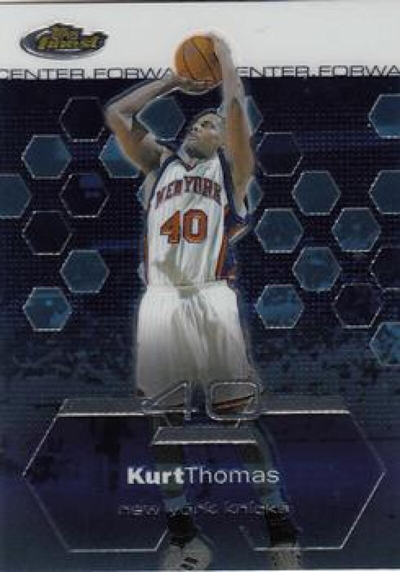 2002-03 Topps Finest #17 Kurt Thomas NM Near Mint